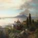 Blick Uber Golf Von Neapel Auf Den Vesuvius